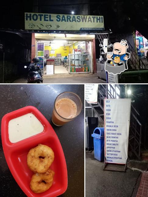 Food at Hotel Saraswathi