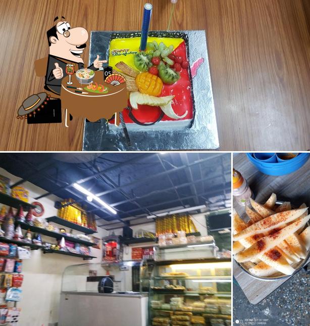 Food at Kanha Cakes and Cookies