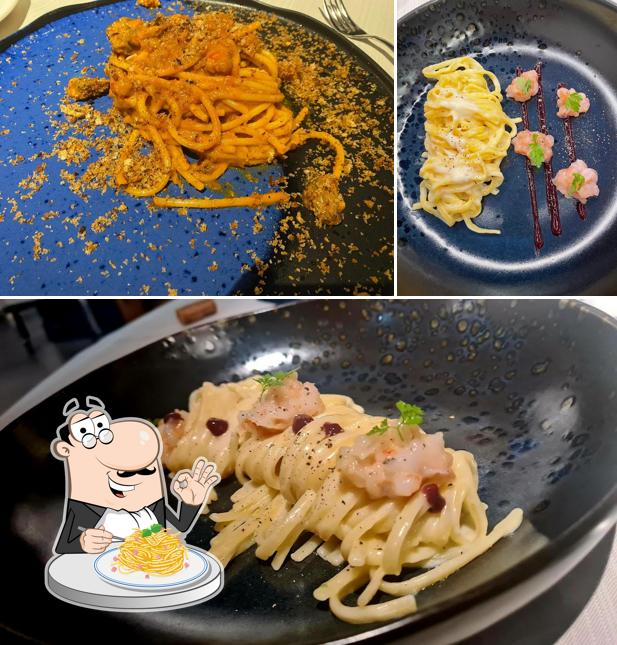 Spaghetti alla carbonara al MareDiVino