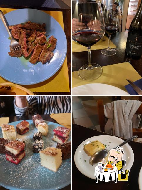 Cibo al Osteria Pane E Vino L' Originale