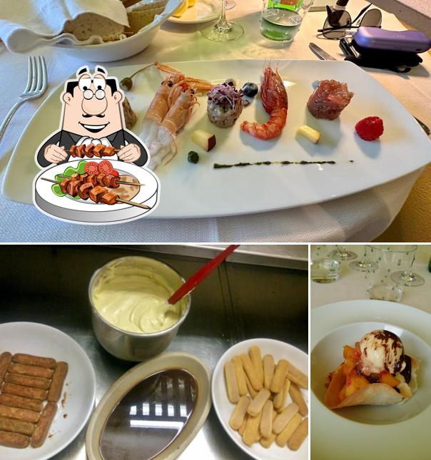 Scampi al Ristorante Albertini