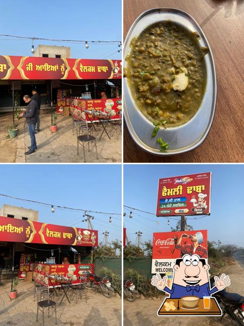 Clam chowder at Welcome Dhaba