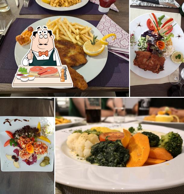 Fish and chips al Restaurant Zum Geni
