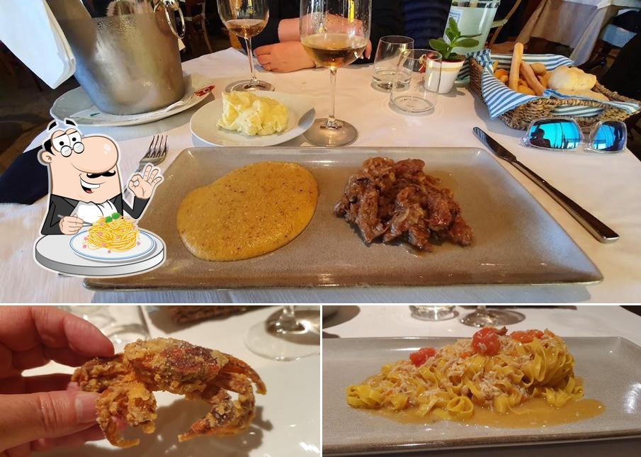 Spaghetti alla carbonara al Ristorante da Riccardo