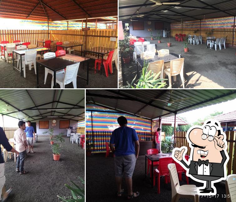 The interior of The Prabhu Restaurant