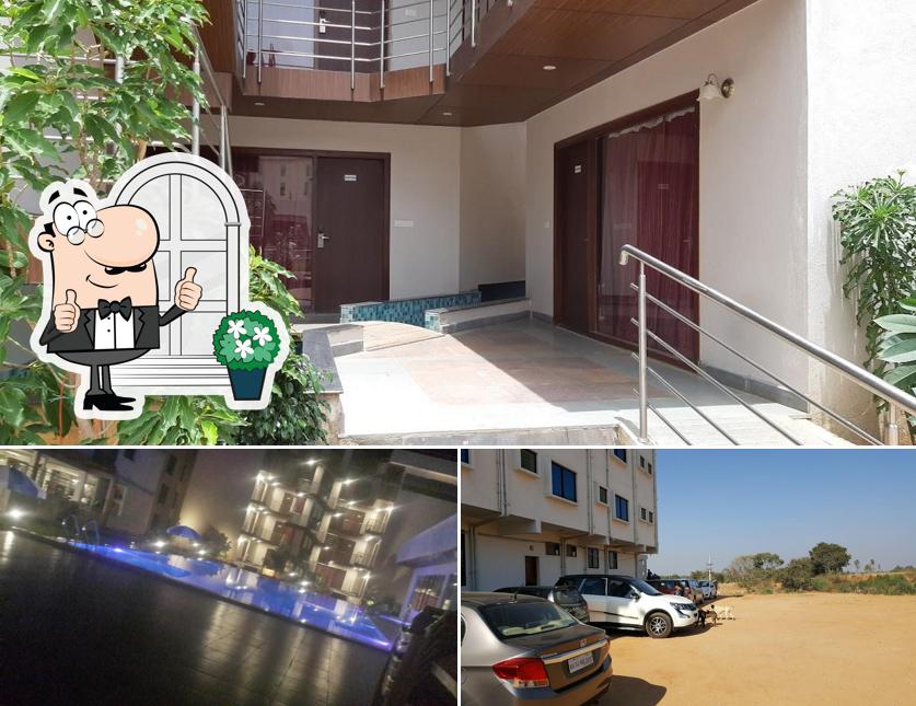 The outside part is an important feature of Village Studio resort & spa