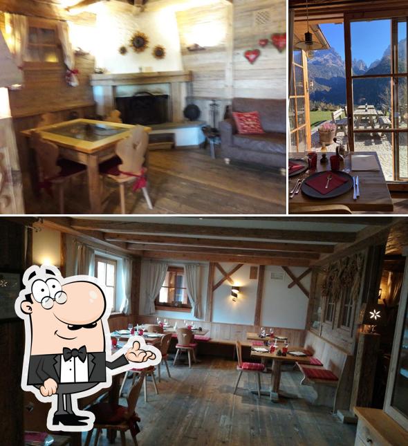 Gli interni di Chalet Fogajard
