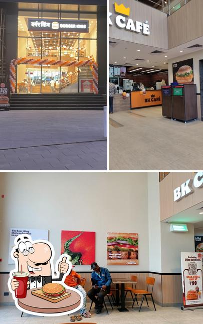 Get a burger at Burger King