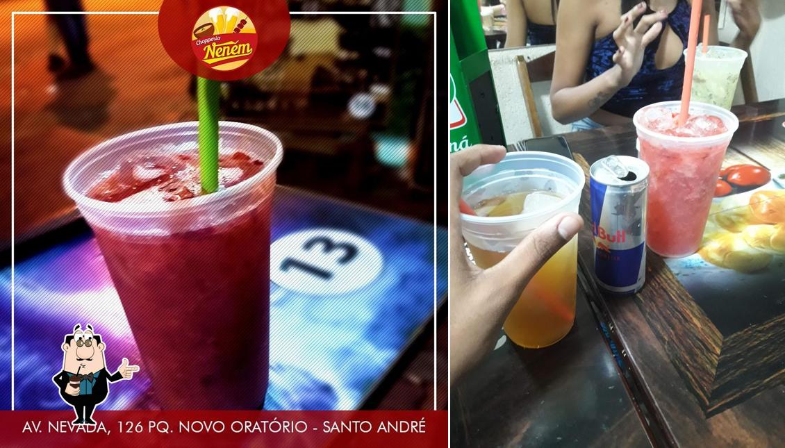 Venha provar diferentes drinques servidos no Chopperia Neném Nevada