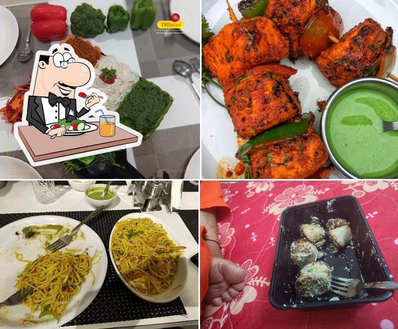 Food at Dilliwasi Fine Dine Restaurant and Rooftop Cafe