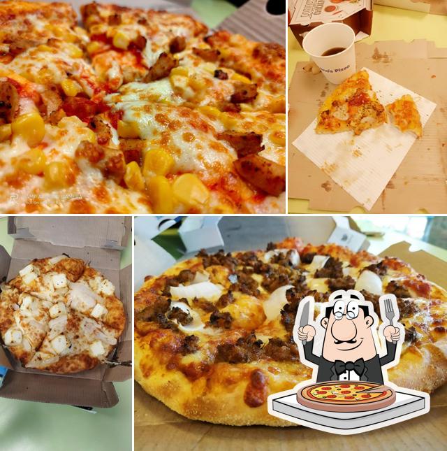 Order various variants of pizza