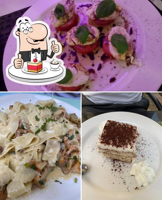 Garibaldi Bistrorante sert une éventail de plats sucrés
