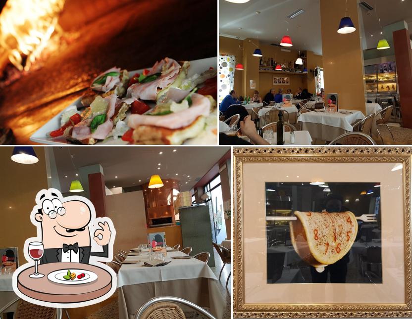 Platti al Pizzeria Il Mulino