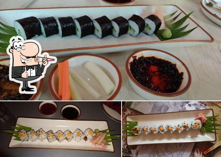 Sushi rolls are available at MISU, Indiranagar
