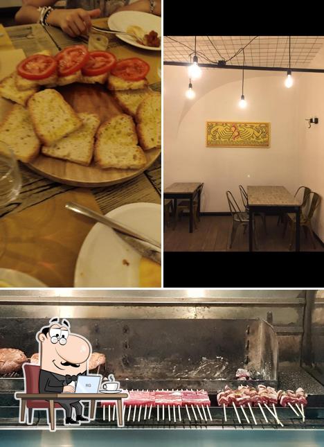 Guarda la immagine che raffigura la interni e cibo di Peccati Di Brace