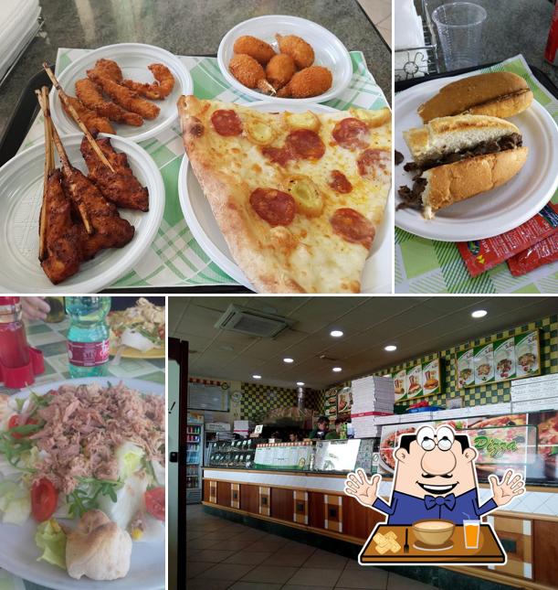 Platti al Erny's Pizza