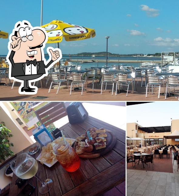 Gli interni di Perd'e sali, bar pizzeria Bisteccheria