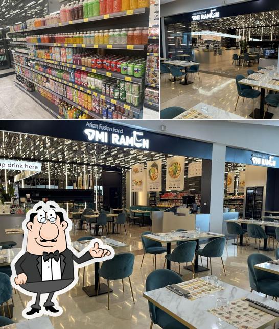 Gli interni di AmiRamen