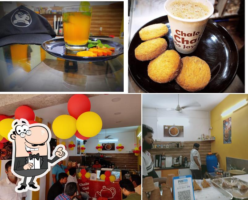This is the photo depicting interior and drink at ChaiCalling