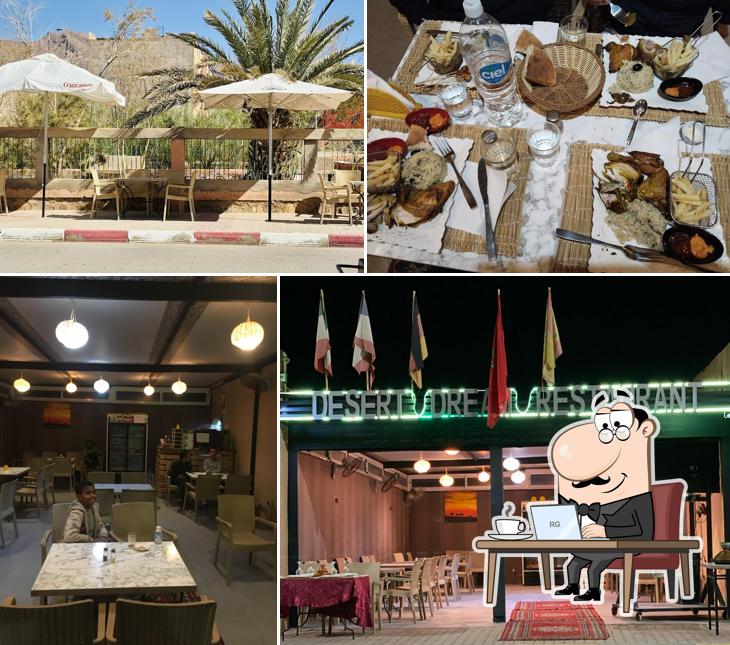 Desert dream restaurant Moroccan food,fast food and excursion to Erg Chegaga