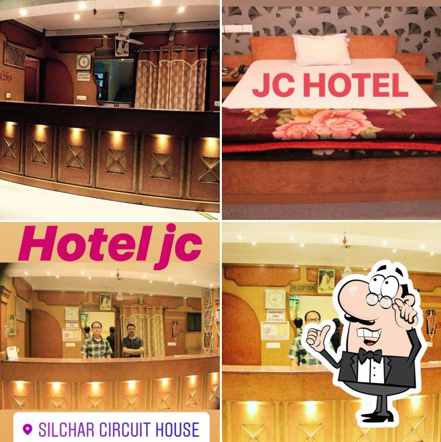 The interior of Hotel JC International