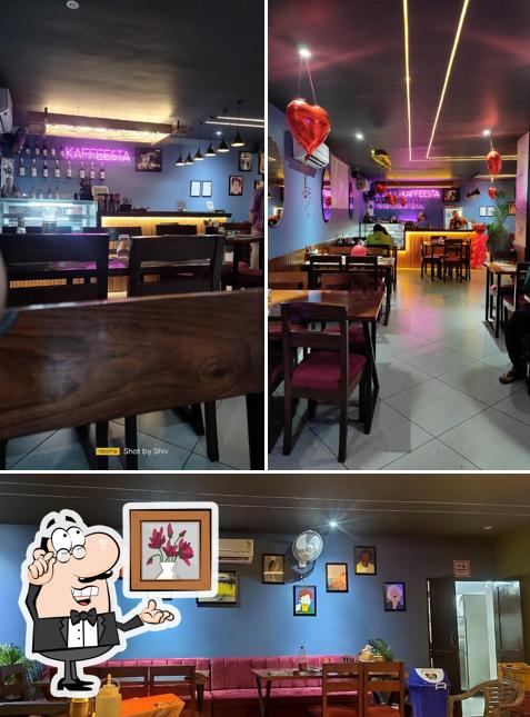 The interior of KAFFEESTA - Best restaurant in gola