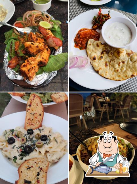 Grilled salmon at La Multigrain