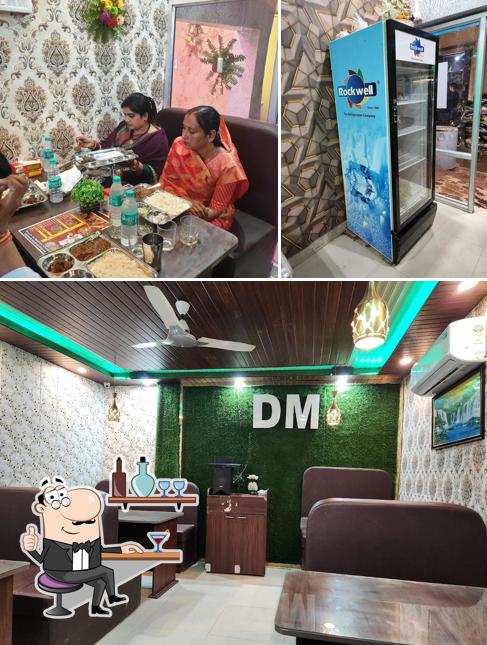 The interior of New Champaran Meat House Chhapra