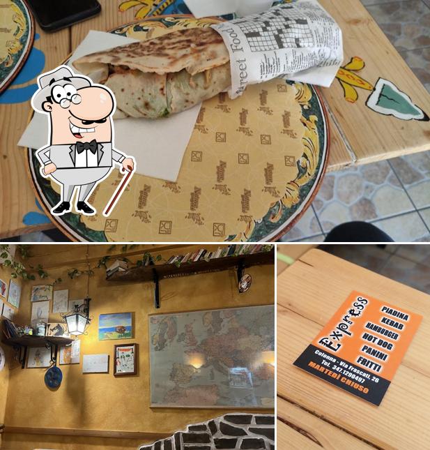 Gli esterni di Express Panini e Kebab