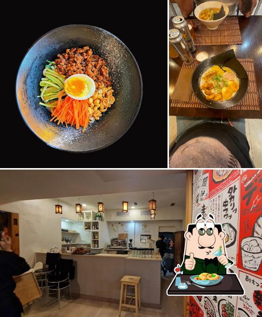La foto di cibo e interni da Ramen fusion- wagyu A5