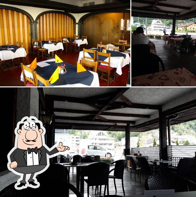 Dai un'occhiata agli interni di Restaurant Walliser Kanne