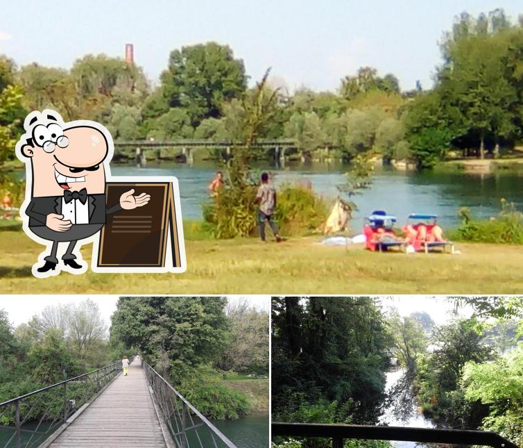 Guarda la parte esterna di Lungoladda ristorante pizzeria bar