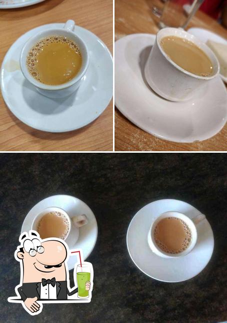 Enjoy a drink at Sunrise Restaurant