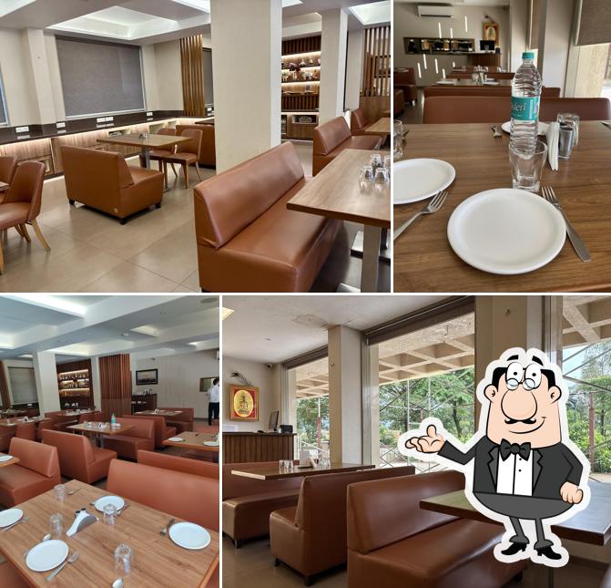 Check out how Three Leaves Pure Veg Restaurant looks inside