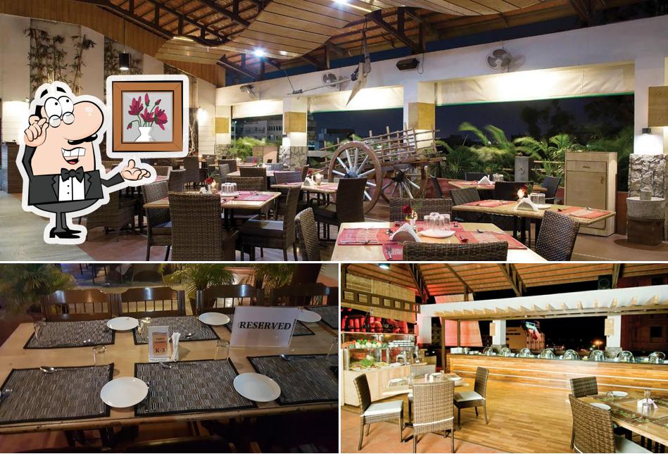 Check out how Thendral Roof Garden Restaurant looks inside