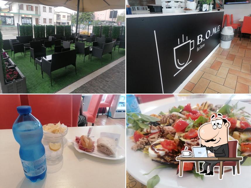 Gli interni di Bar Bome