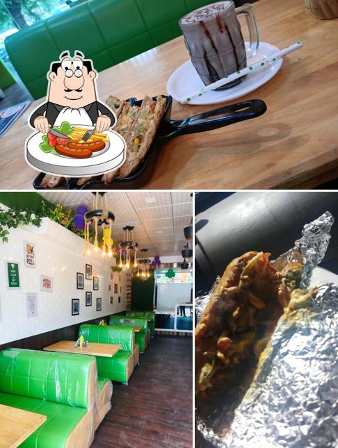 Food at Canadian Pizza