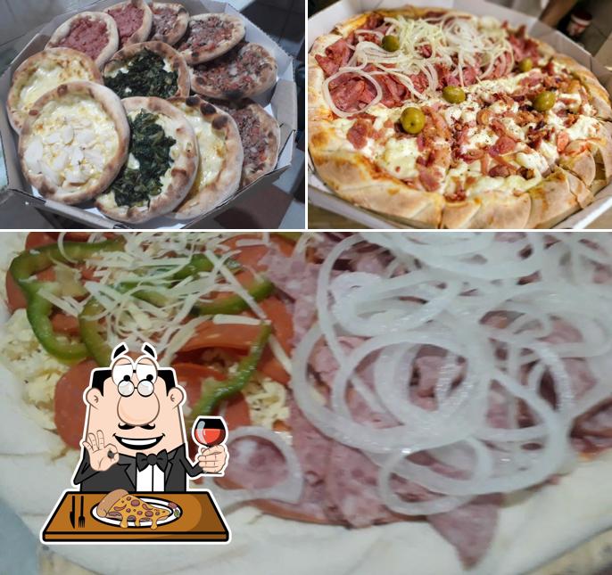 Experimente diferentes variedades de pizza
