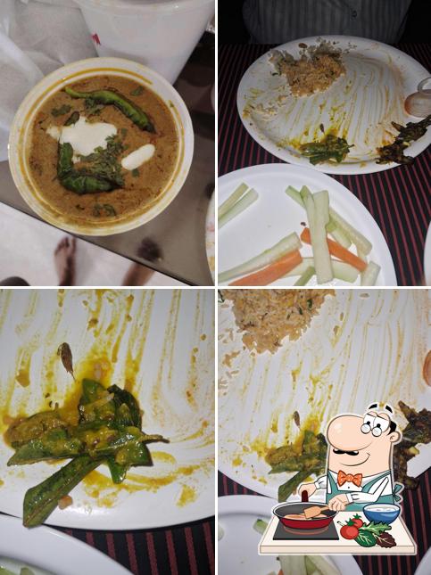Chicken curry at Hotel Sindhu