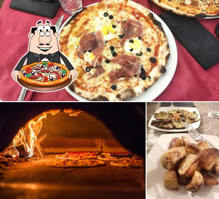 Scegli una pizza a La Locanda nel Parco