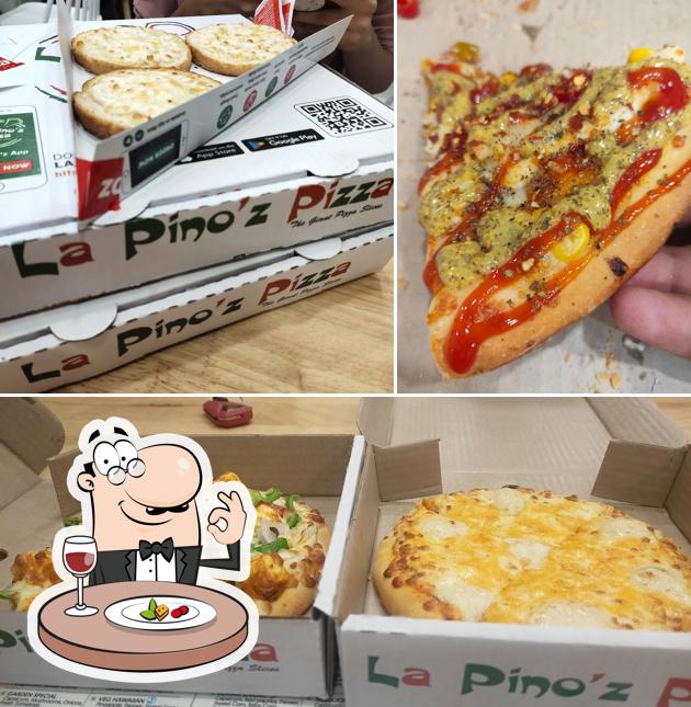 Food at La Pino'z Pizza Sect-11