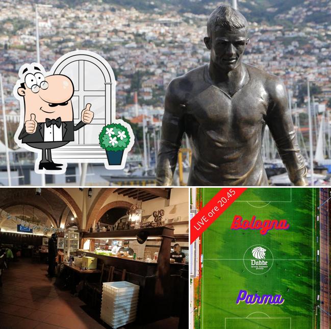 Goditi la vista dall'area esterna di Pizzeria Birreria Dabbe
