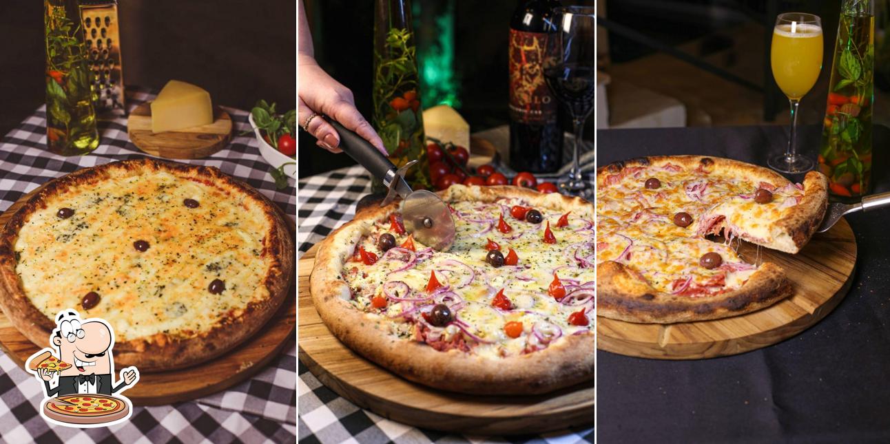 Peça pizza no Quintal da Pizza - Taubaté