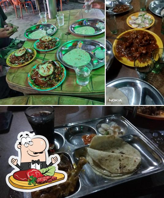 Pick meat dishes at Baba Dhaba