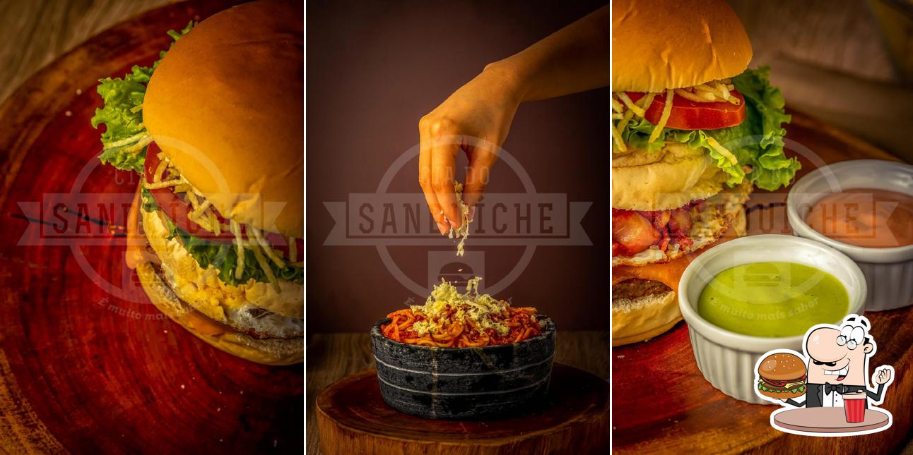 Os hambúrgueres do Cia Do Sanduíche irão saciar diferentes gostos