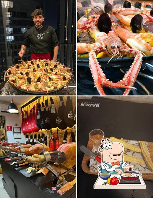 Paella em Empório Pata Negra