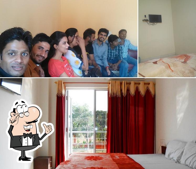 The interior of Hotel Riddhi Siddhi Ranthambore