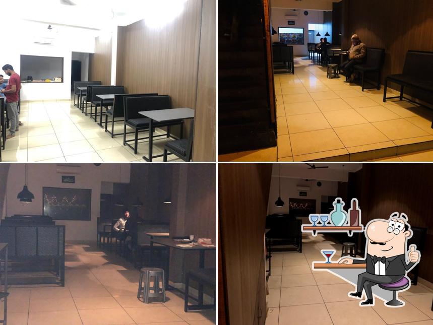 The interior of Khansama restaurant