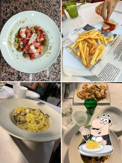 Spaghetti alla carbonara al Tory Ristorante Pizzeria