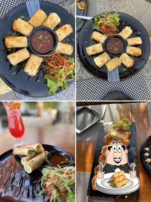 Spring rolls at Rair - Air Bar & Lounge